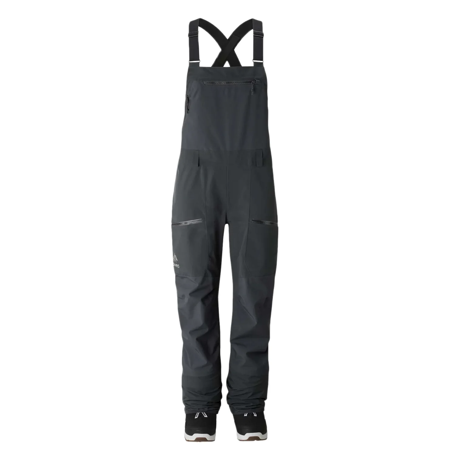 Jones Women's MTN Surf Bib Pant 2023 Black - Image 3