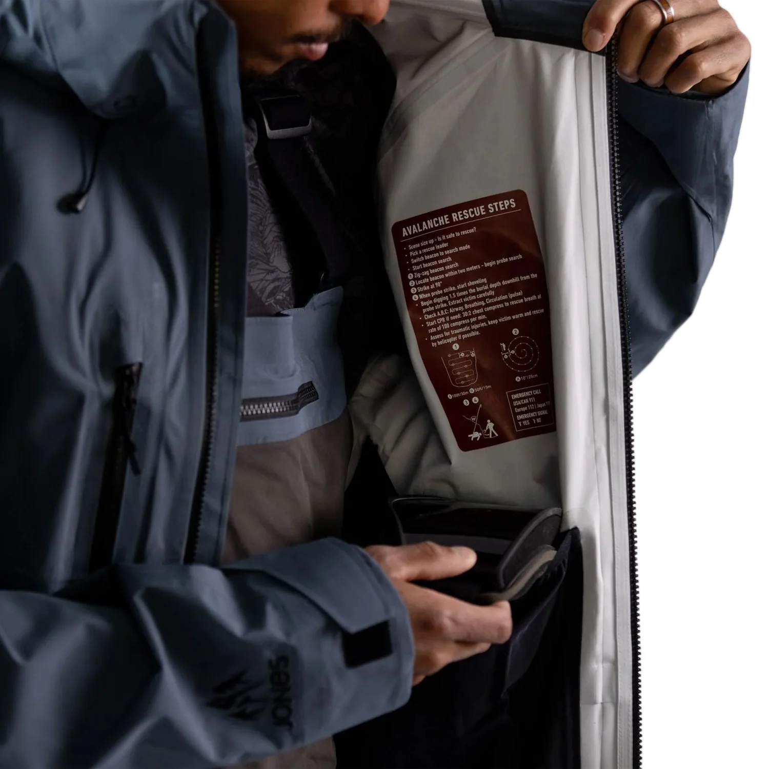 Jones Shralpinist 3L Stretch Jacket 2023 - Men - Image 7
