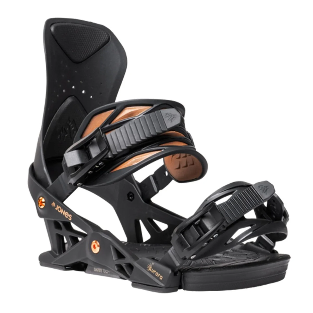 Jones Women's Aurora Snowboard Bindings 2025 Eclipse Black - Image 2