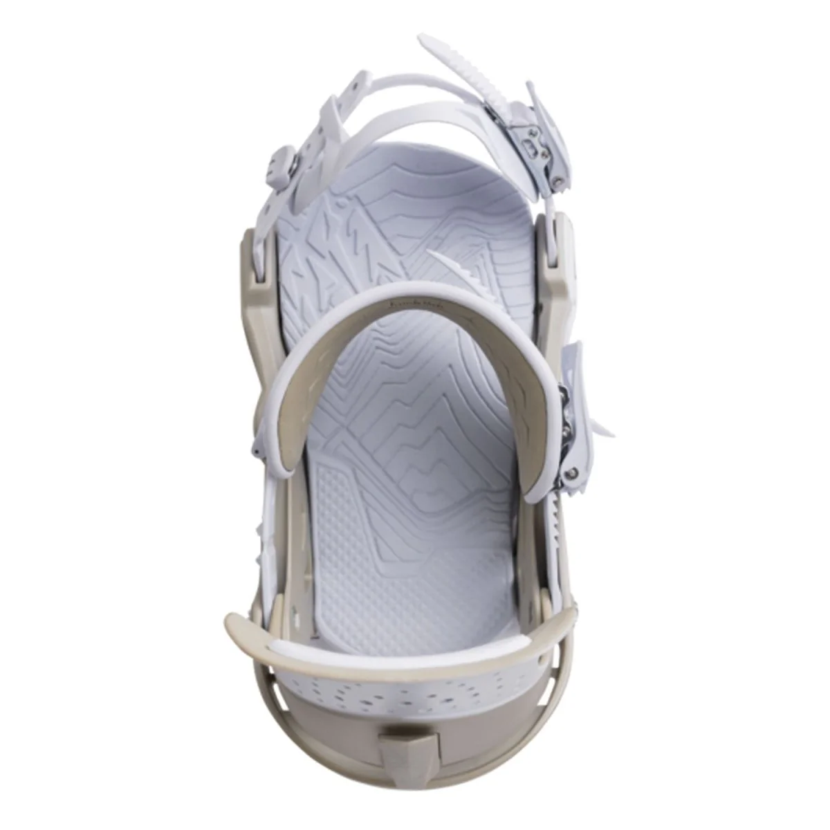 Jones Women's Aurora Snowboard Bindings 2025 White Mineral - Image 4