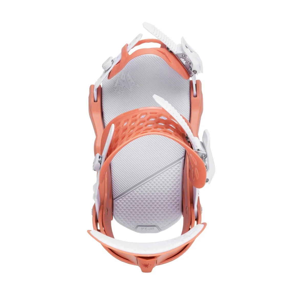 Jones Women's Equinox Snowboard Bindings 2026 Deep Coral - Image 2