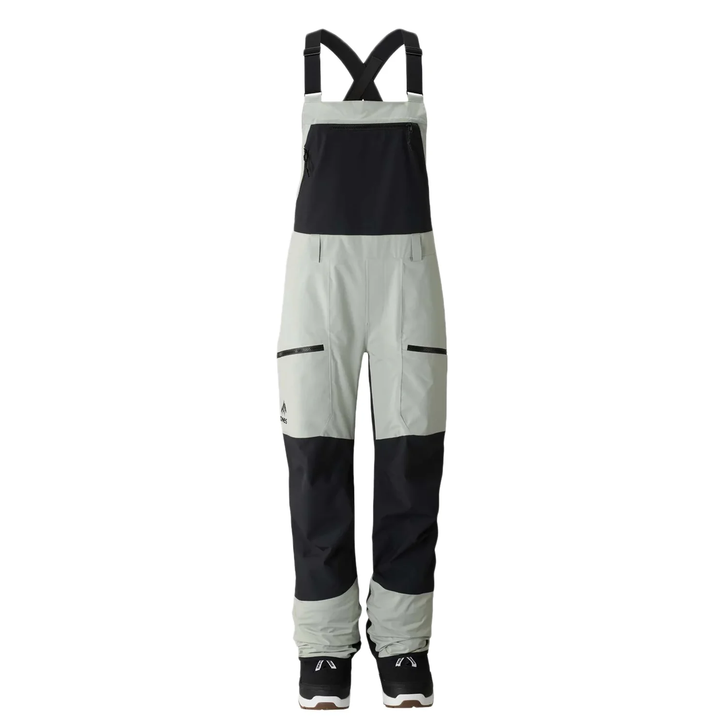 Jones Women's MTN Surf Bib Pant 2023 Sage Green - Image 2