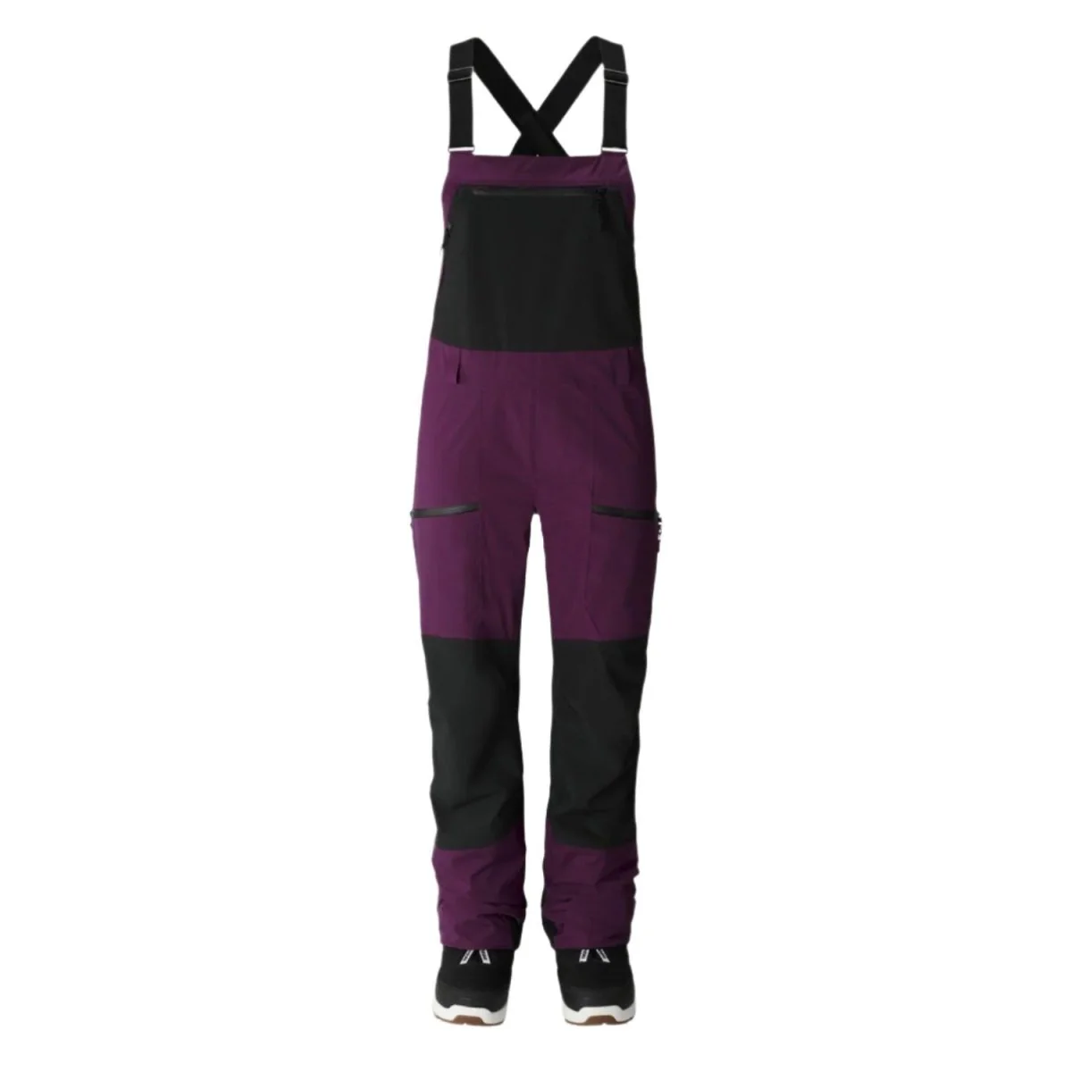 Jones Women's MTN Surf Recycled Bib Pant 2025 Deep Purple - Image 4