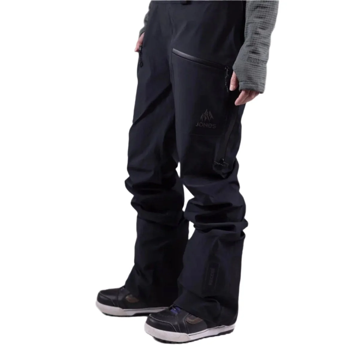 Jones Women's Shralpinist Stretch Recycled Bib Pant 2025 Stealth Black - Image 4