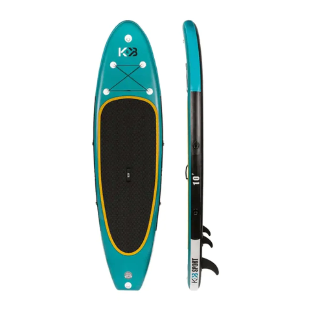 K&B Inflatable SUP Package 10' Teal - Image 2