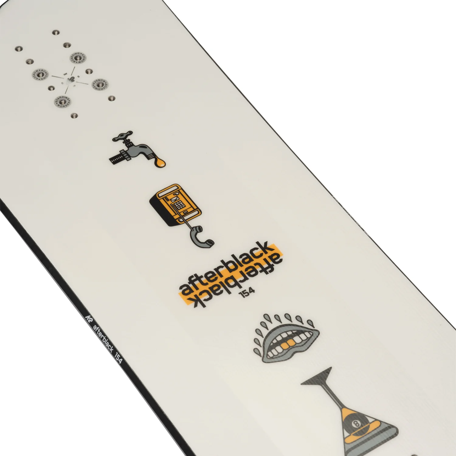K2 Men's Afterblack Snowboard 2024 - Image 4