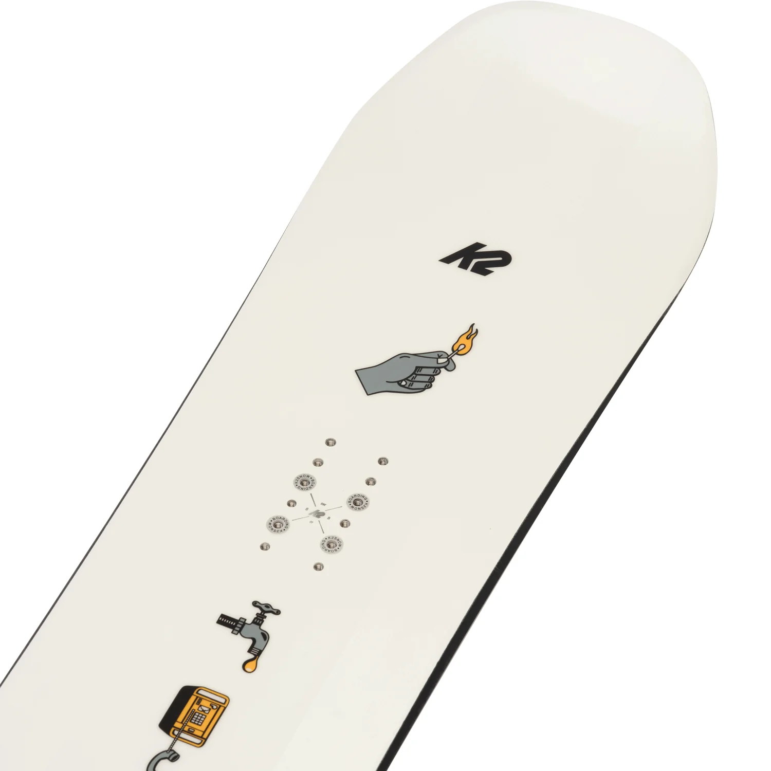K2 Men's Afterblack Snowboard 2024 - Image 6