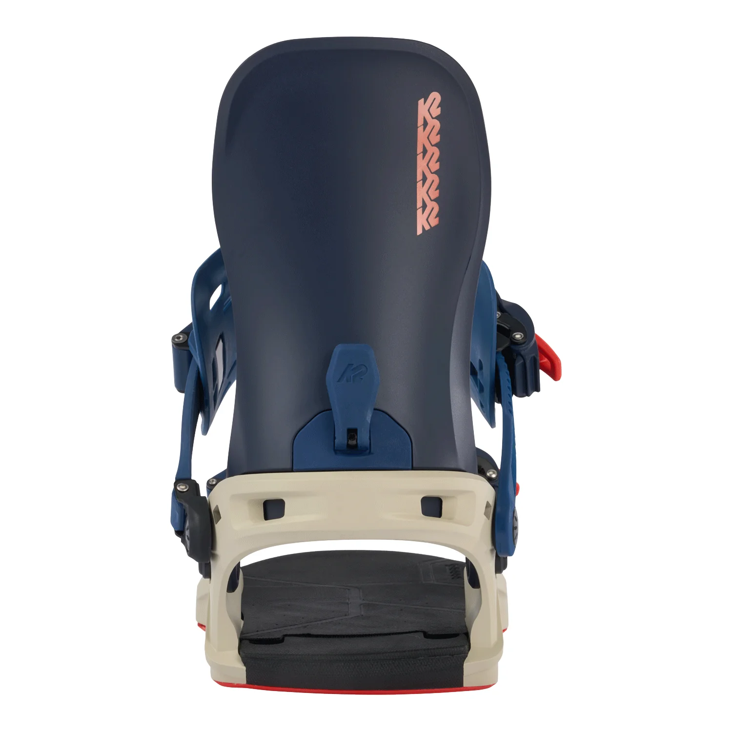 K2 Men's Bond Snowboard Bindings 2024 Tan/Navy - Image 4