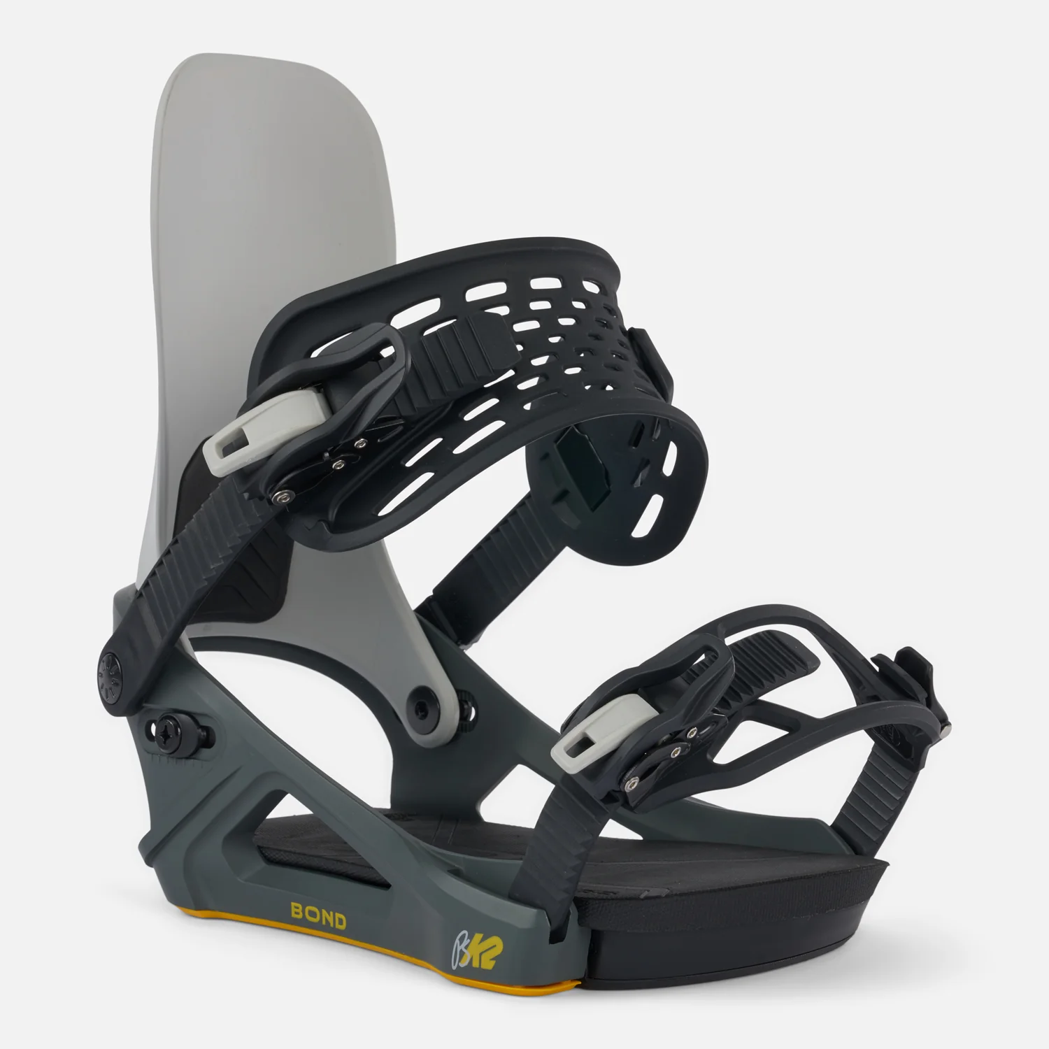 K2 Men's Bond Snowboard Bindings 2024 Workwear/Parker Szumowski - Image 3