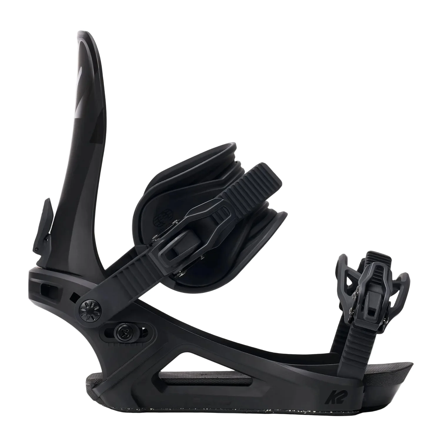 K2 Men's Bond Snowboard Bindings 2026 Black - Image 4