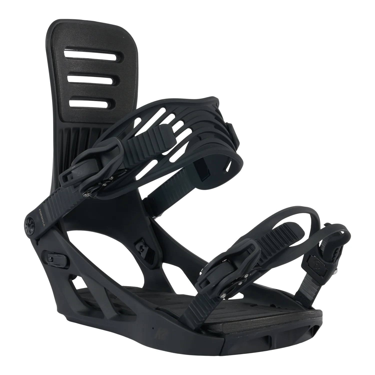 K2 Men's Formula Snowboard Bindings 2024 Black - Image 3