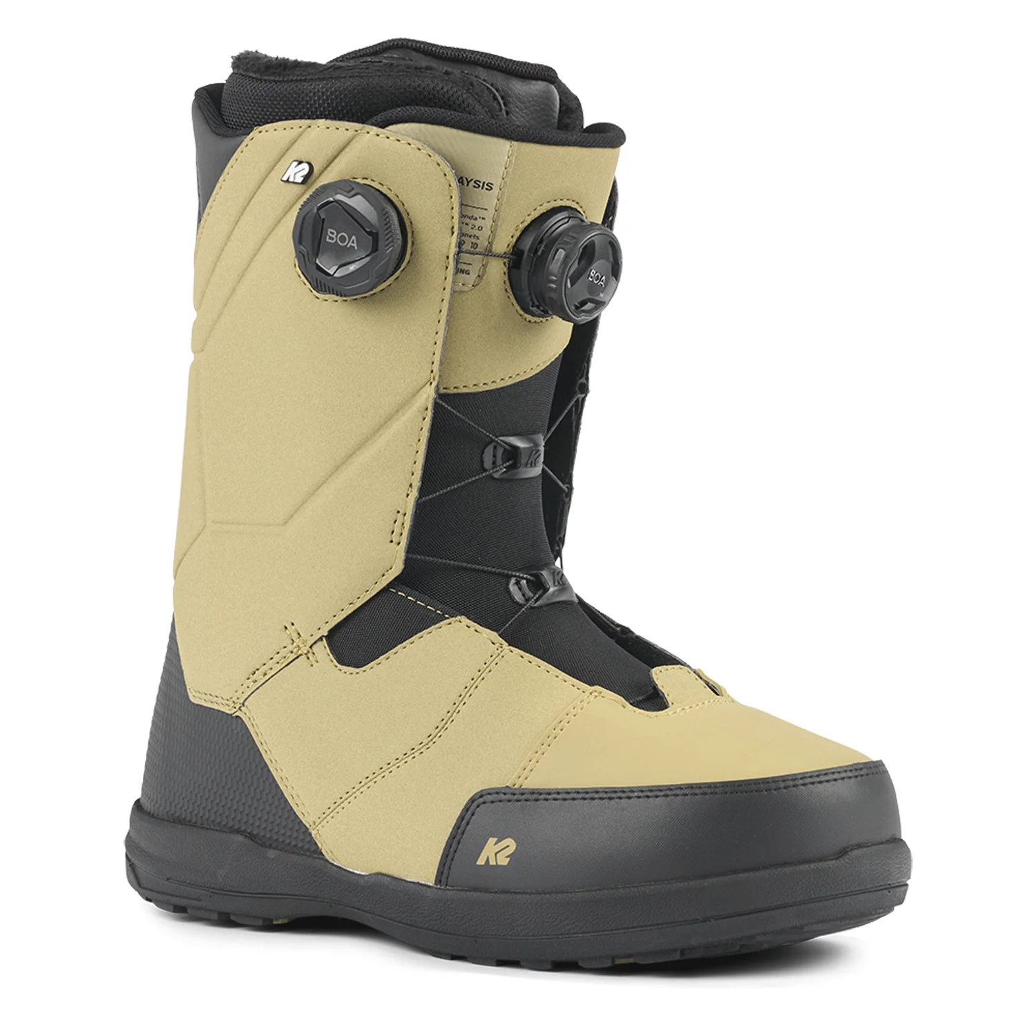 K2 Men's Maysis Snowboard Boots 2024 Tan - Image 3