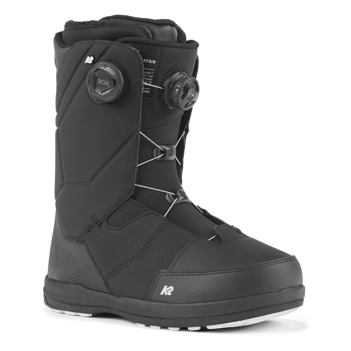 K2 Men's Maysis Snowboard Boots 2025 Black - Image 3