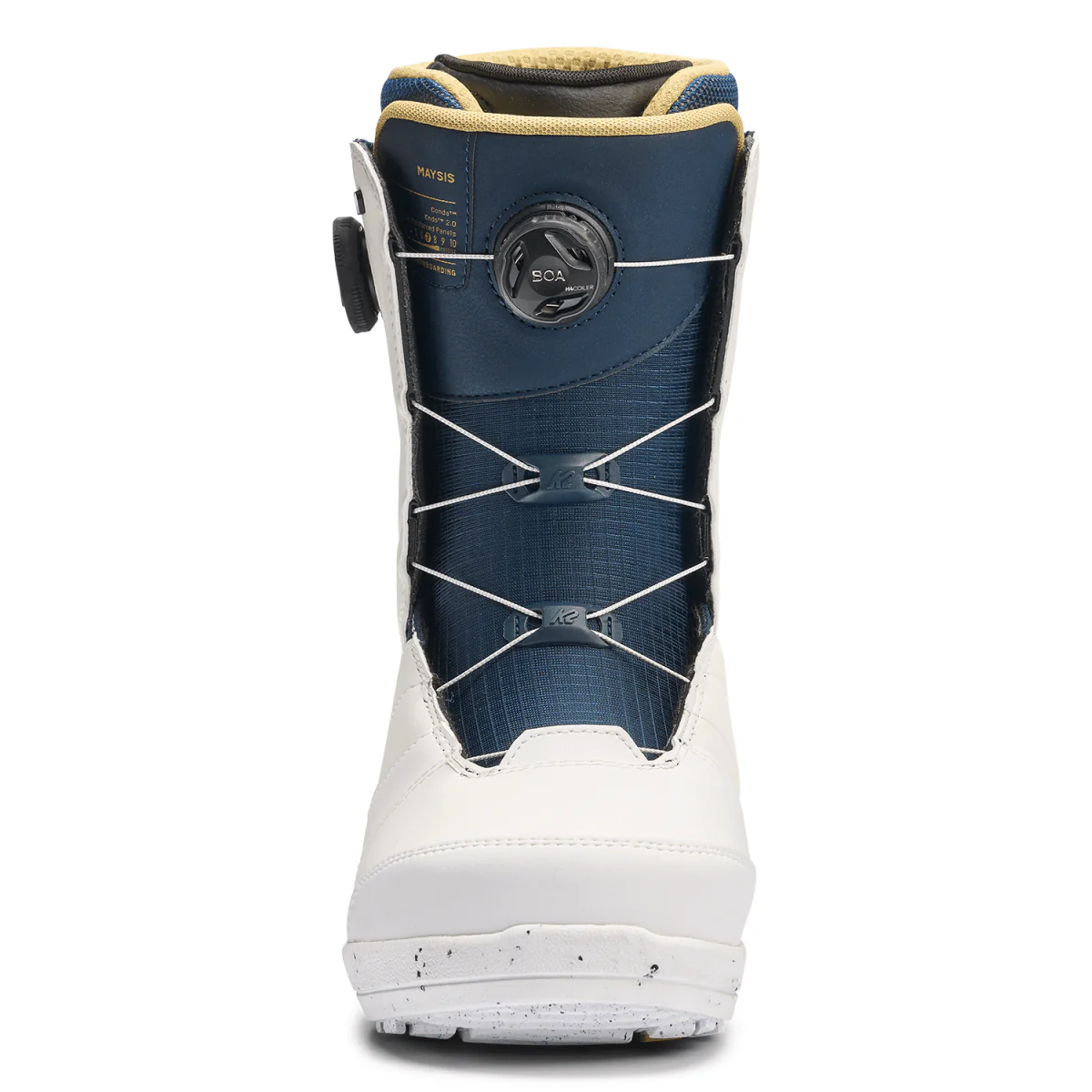 K2 Men's Maysis Snowboard Boots 2026 White David Djité - Image 4