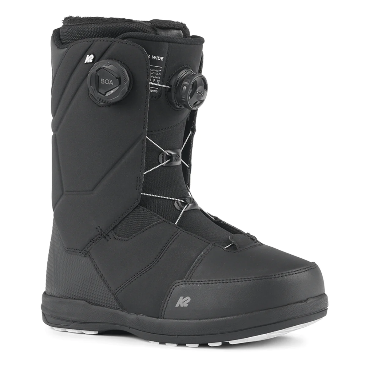 K2 Men's Maysis Wide Snowboard Boots 2025 Black - Image 3