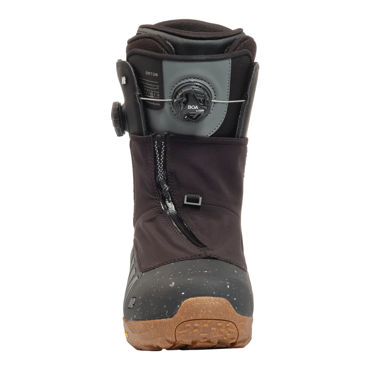 K2 Men's Orton Snowboard Boots 2025 Black - Image 4