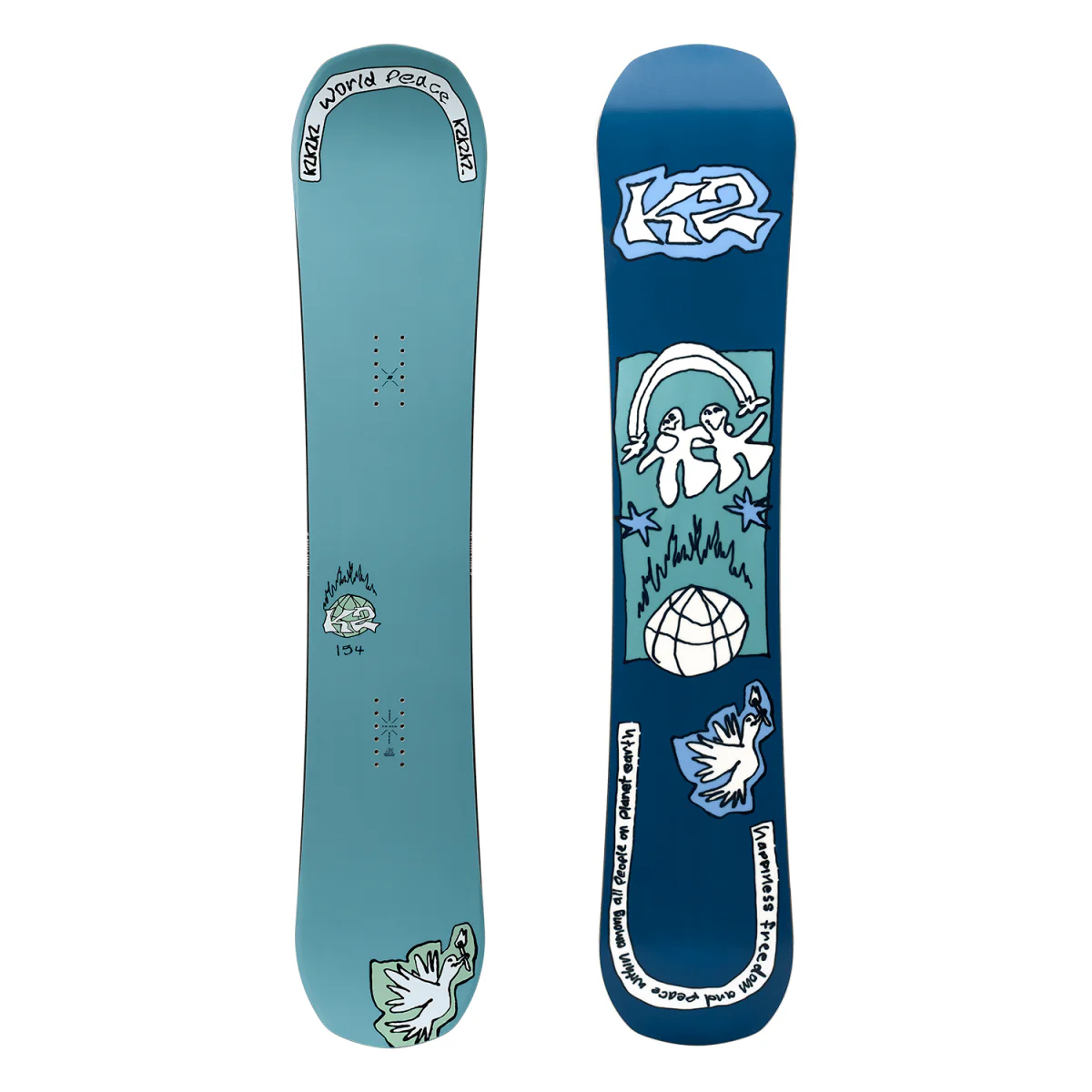 K2 Men's World Peace Snowboard 2026
