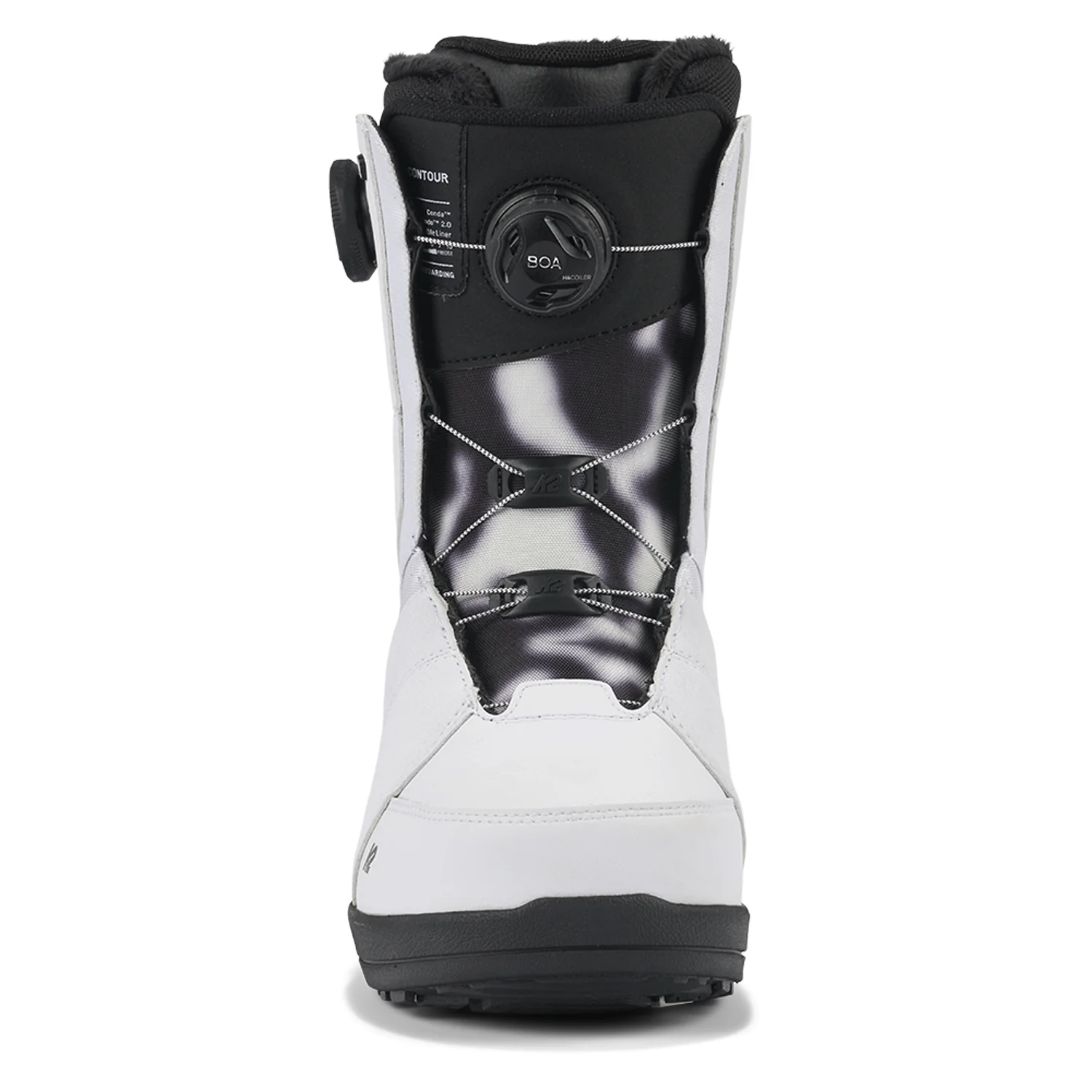 K2 Women's Contour Snowboard Boots 2024 White - Image 5