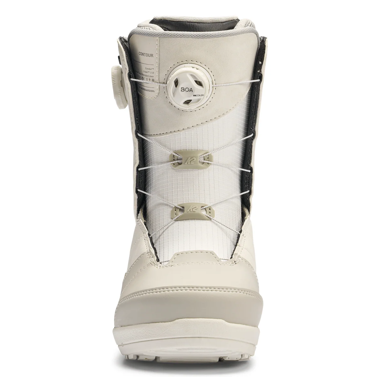 K2 Women's Contour Snowboard Boots 2026 Light Grey - Image 3