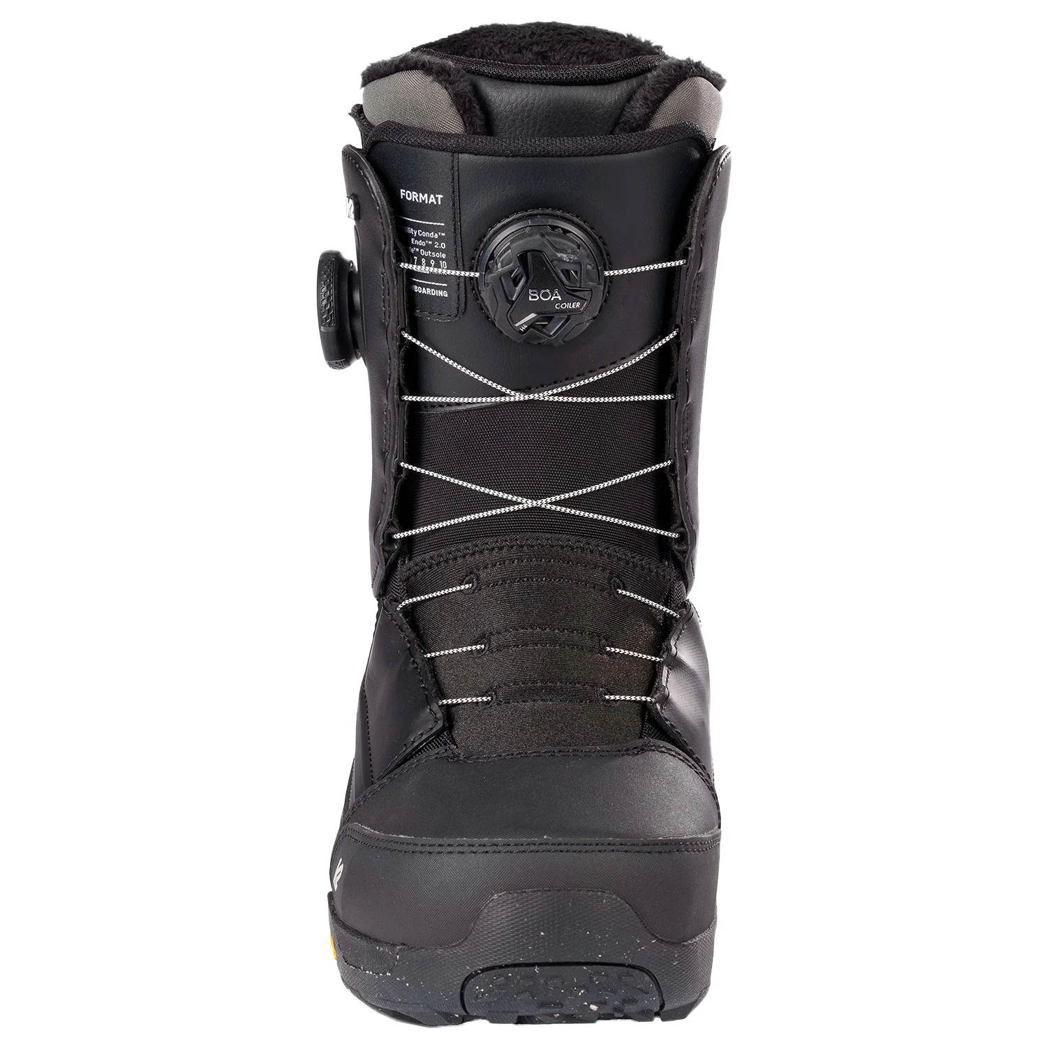 K2 Women's Format Snowboard Boots 2024 Black - Image 2