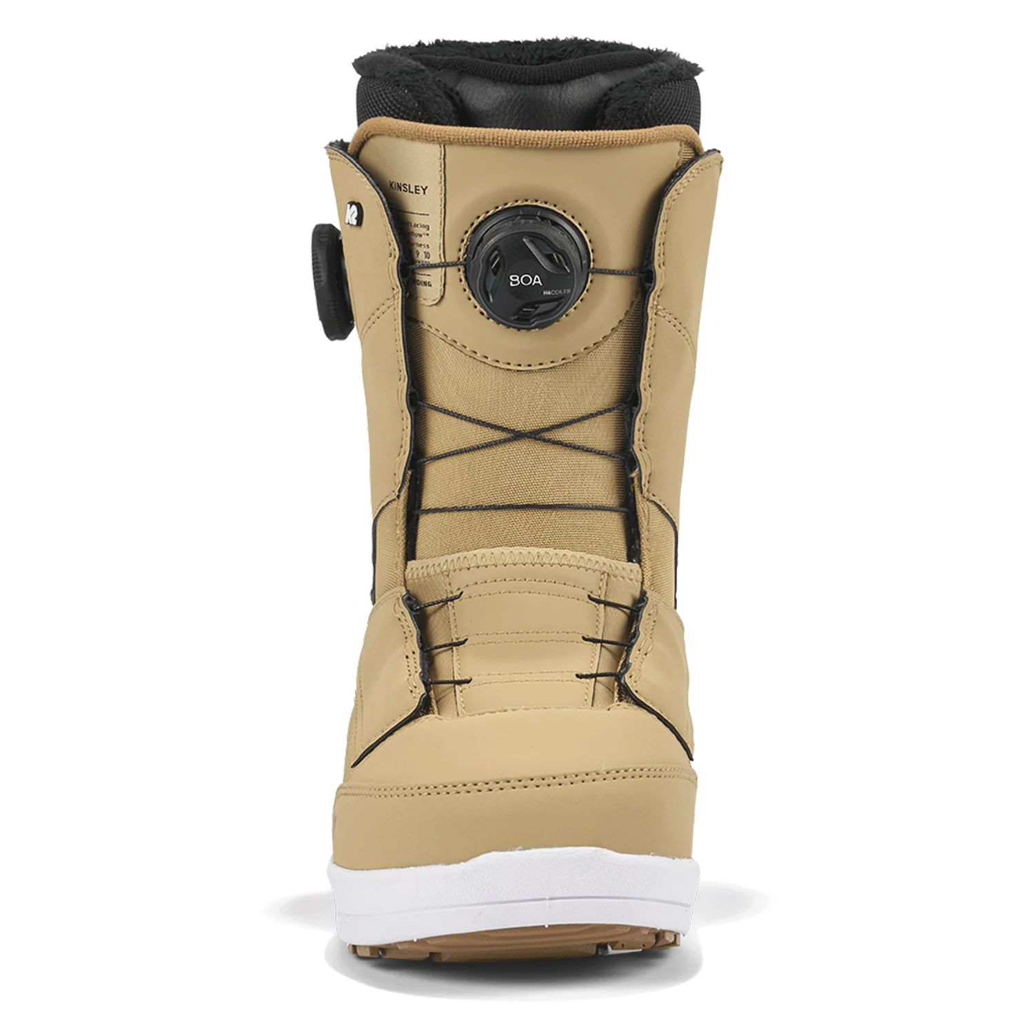 K2 Women's Kinsley Snowboard Boots 2024 Tan - Image 4