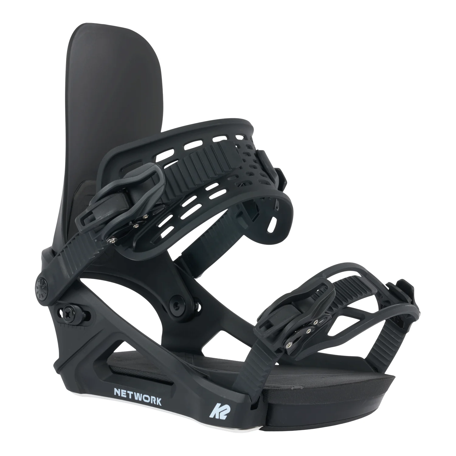 K2 Women's Network Snowboard Bindings 2024 Black - Image 3
