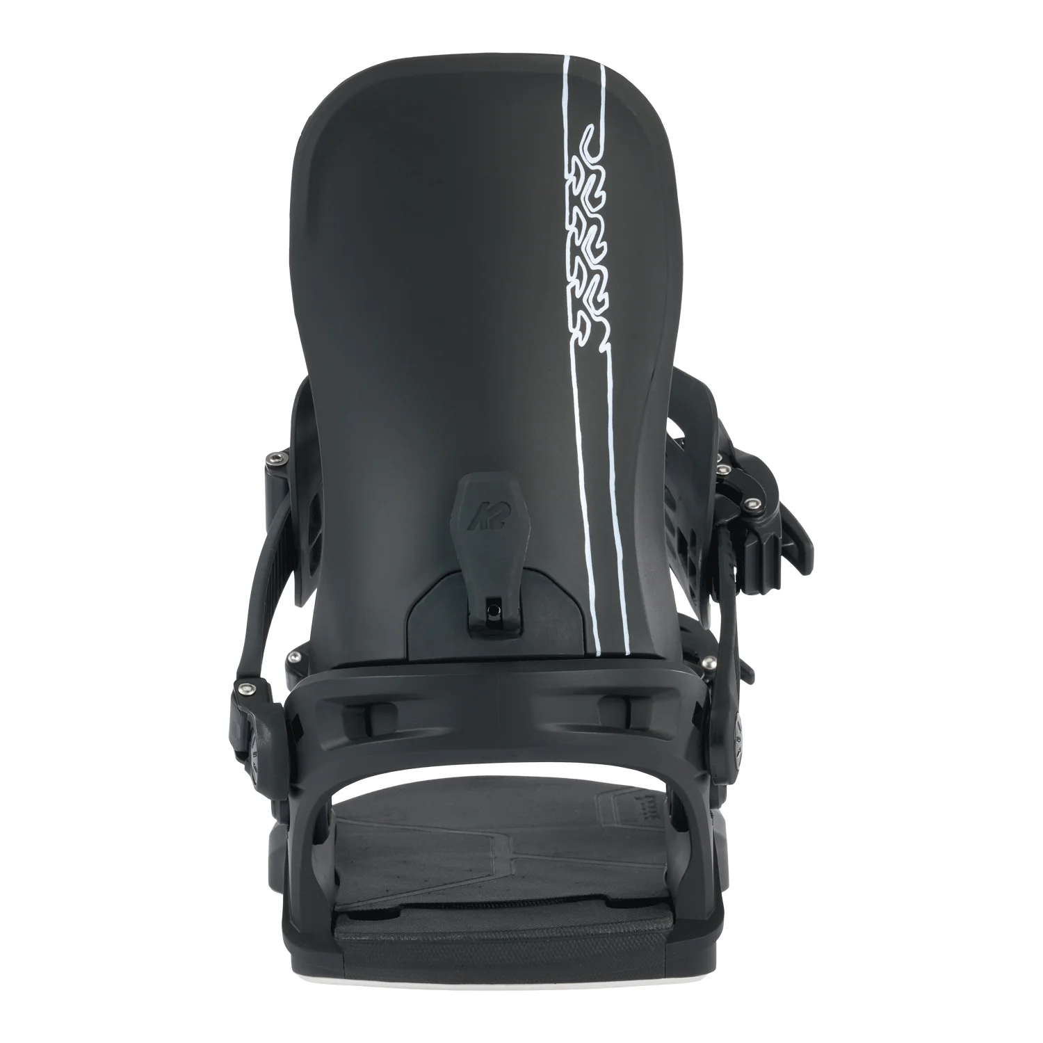K2 Women's Network Snowboard Bindings 2024 Black - Image 4