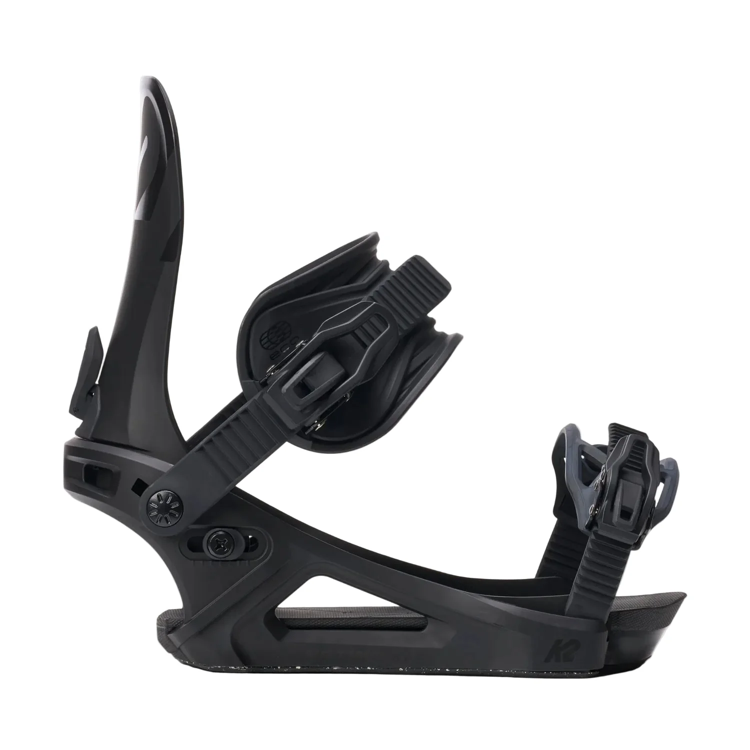 K2 Women's Network Snowboard Bindings 2026 Black - Image 4