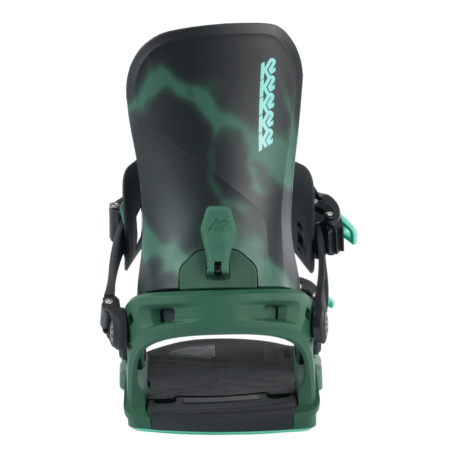 K2 Women's Path Snowboard Bindings 2024 Deep Green - Image 4