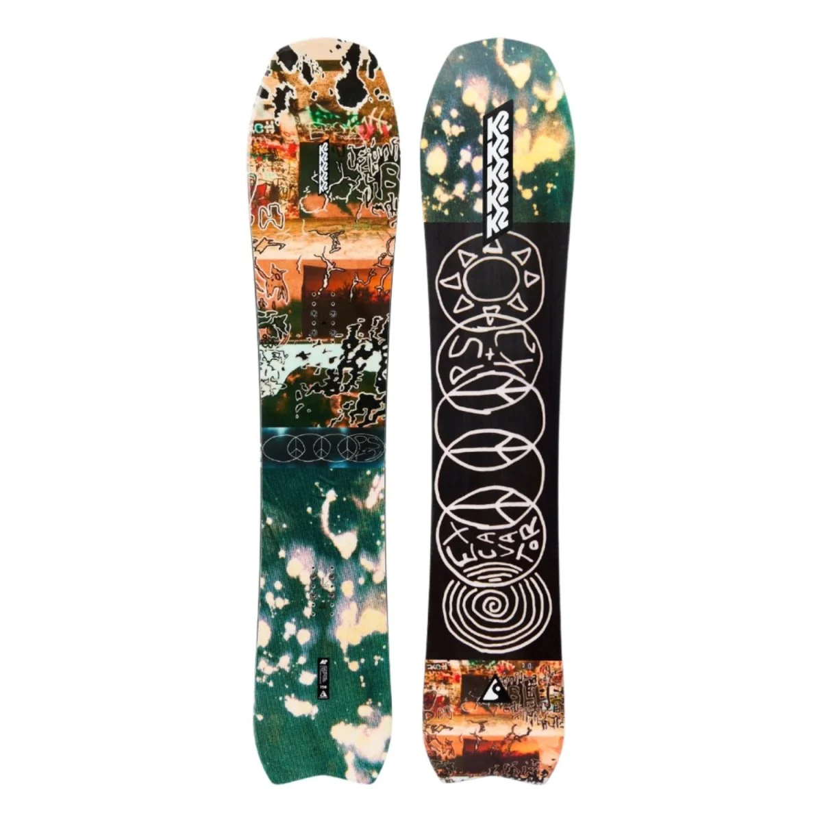 K2 X Peter Sutherland Excavator Snowboard 2025 - Image 2