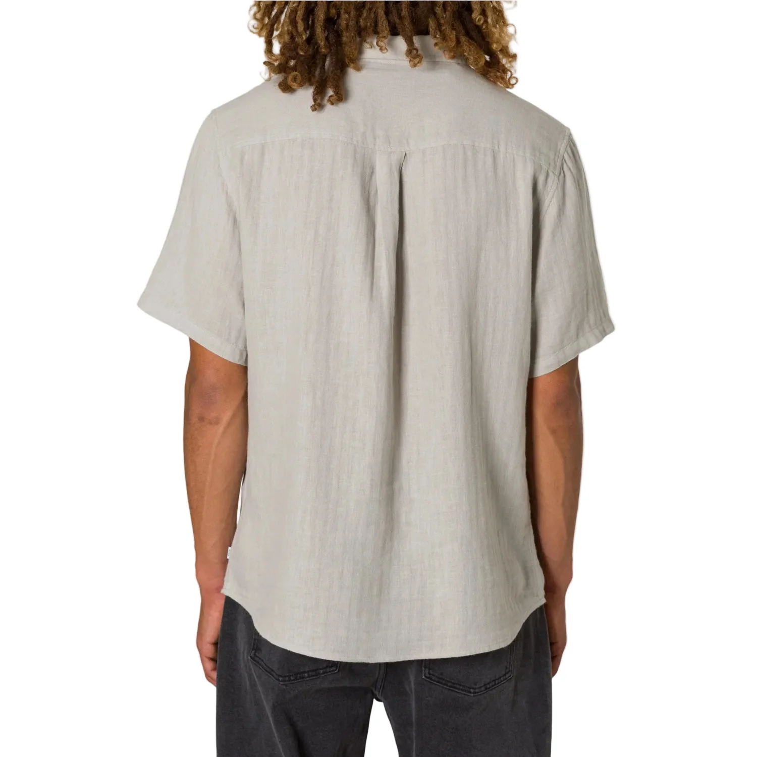 Katin Men's Alan Solid S/S Shirt Mirage - Image 3