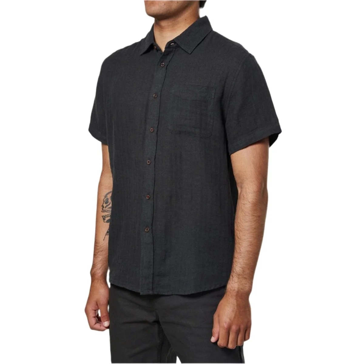 Katin Men's Alan Solid Shirt Black Wash - Image 3