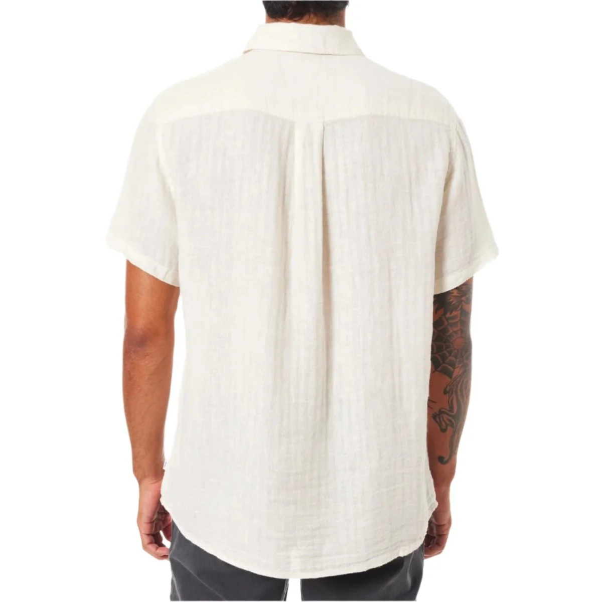 Katin Men's Alan Solid Shirt Vintage White - Image 3