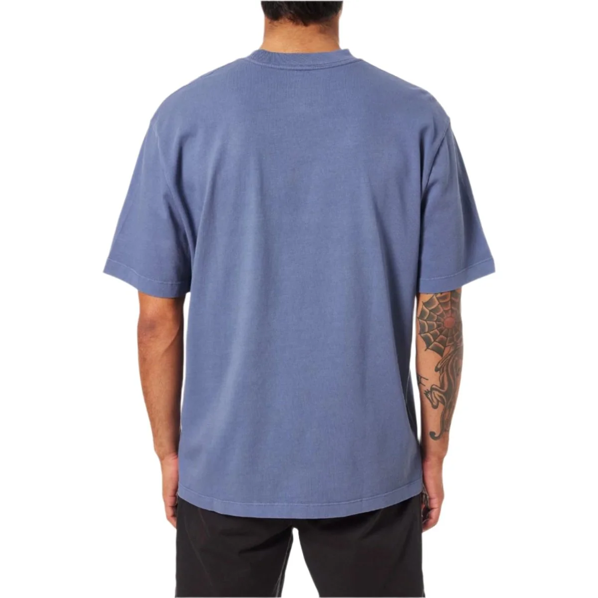 Katin Men's Box Fit Heritage T-Shirt Blue Pigment Dye - Image 3