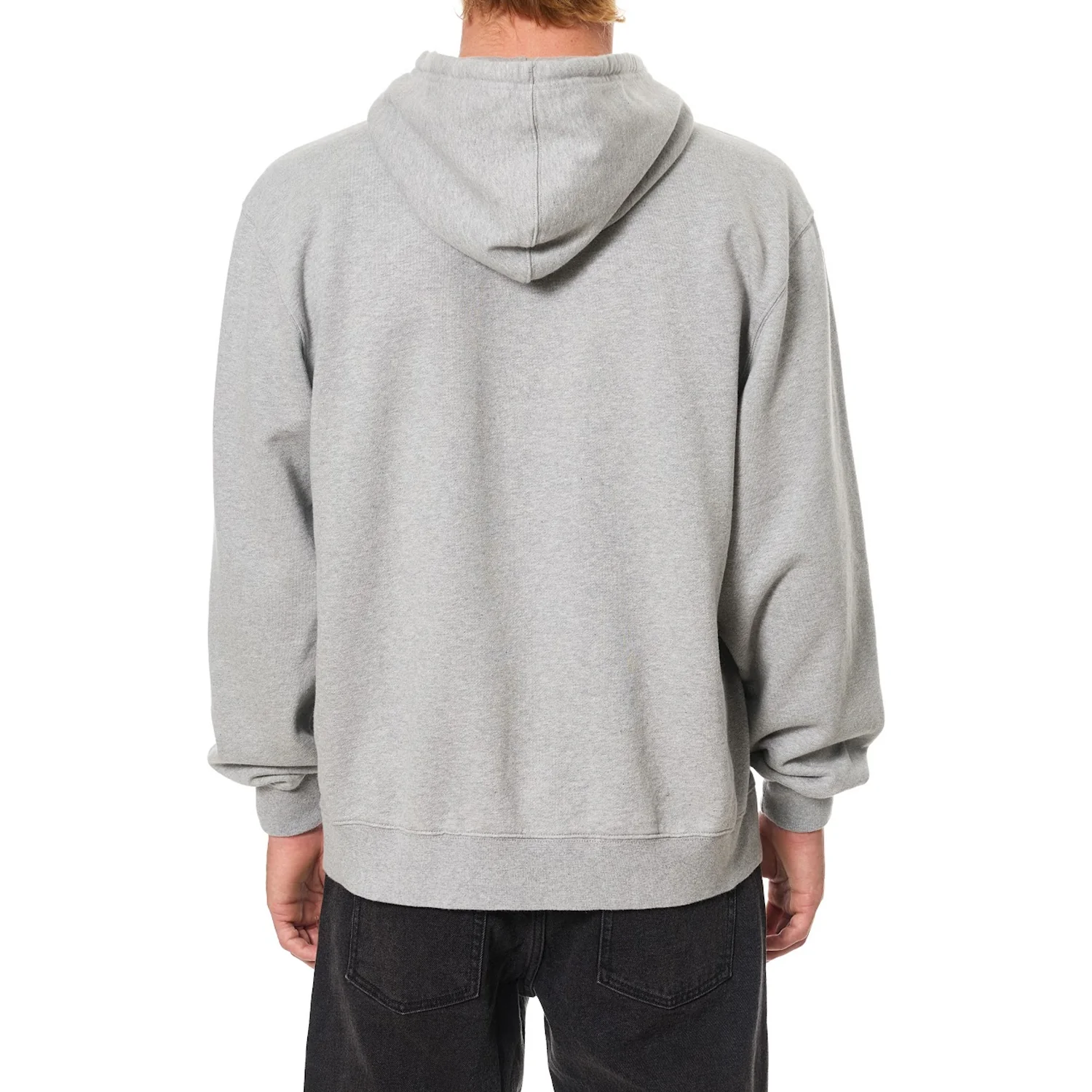 Katin Men's Emb Full Zip Fleece Hoody Heather Gray - Image 3