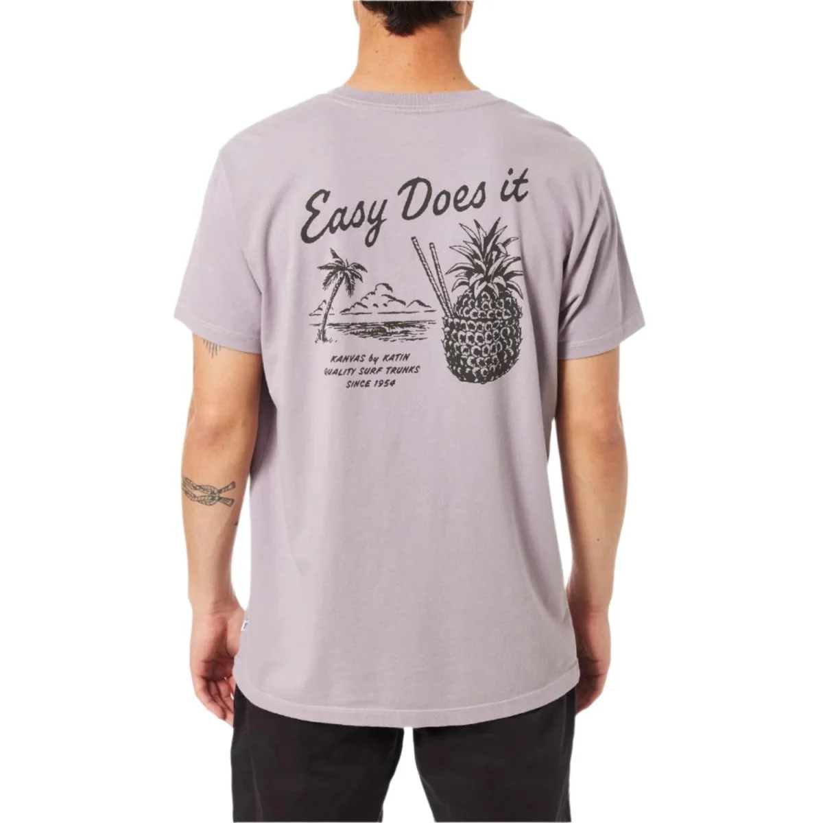 Katin Men's Pina T-Shirt Lavender - Image 3