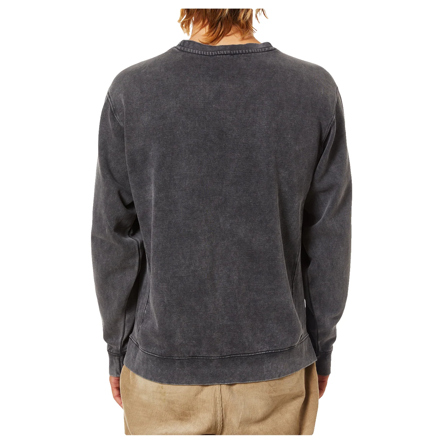 Katin Men's Solid Crew Black Sand Wash - Image 2