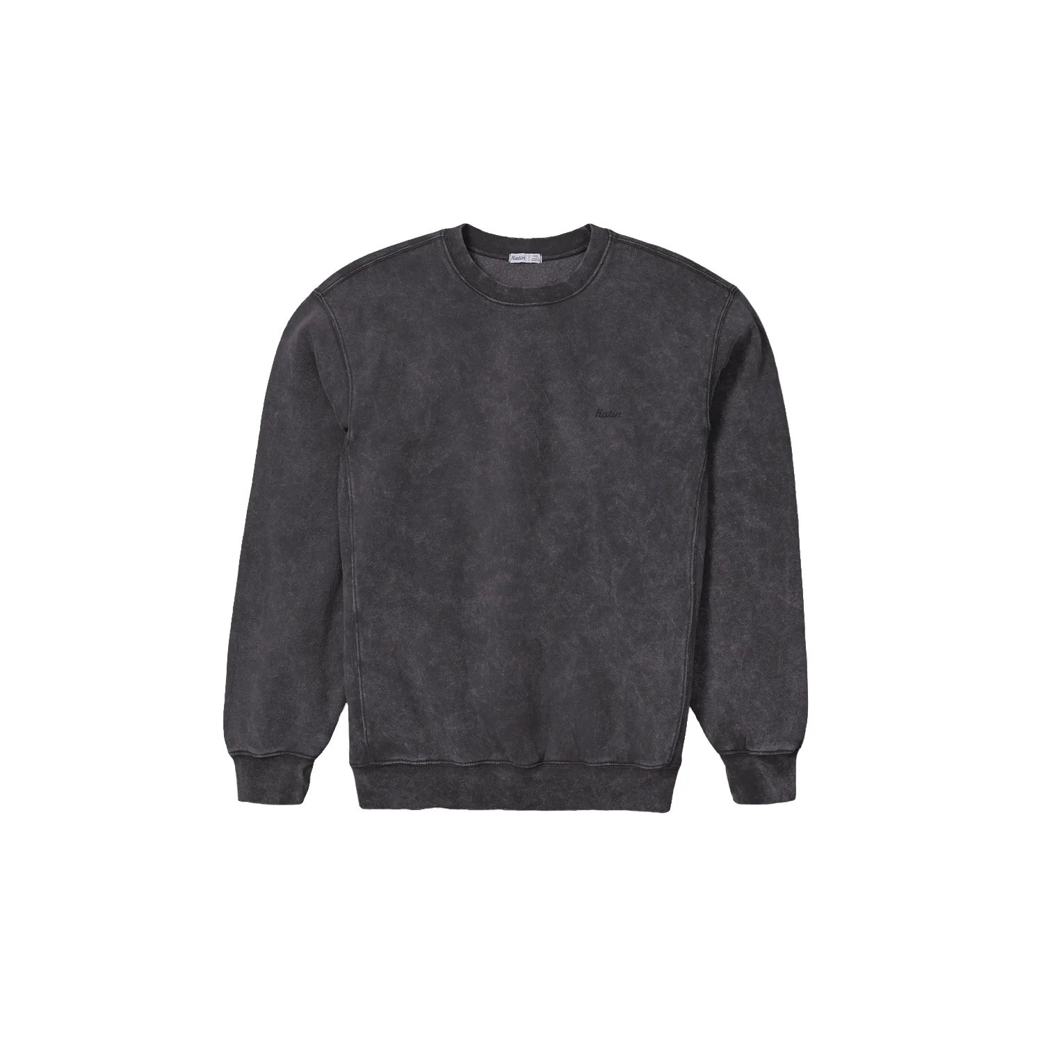 Katin Men's Solid Crew Black Sand Wash - Image 4