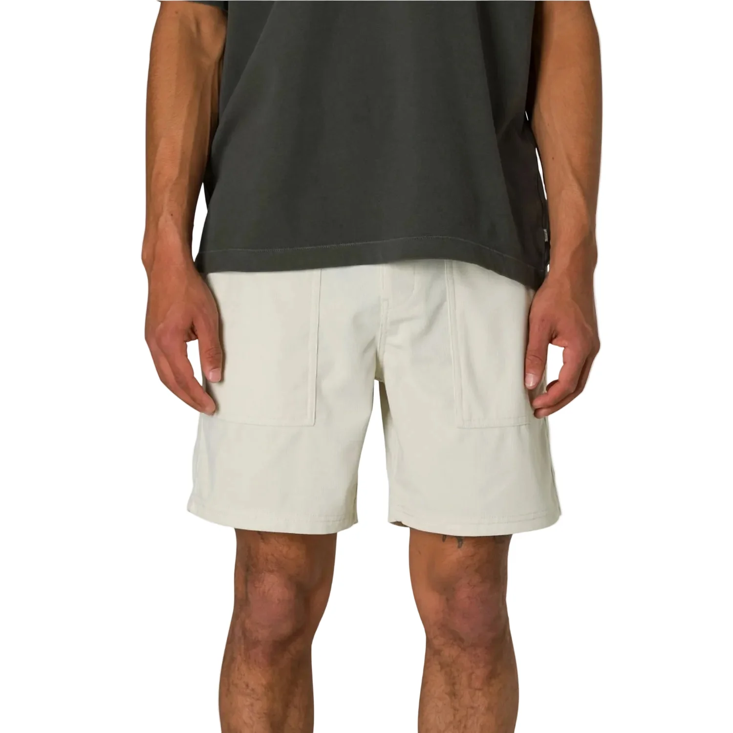 Katin Men's Trails Corduroy 18" Short Silver Birch - Image 2