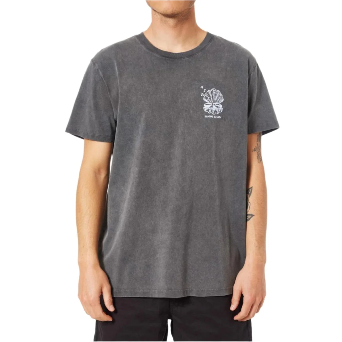 Katin Men's Vibrations T-Shirt Black Sand Wash - Image 2