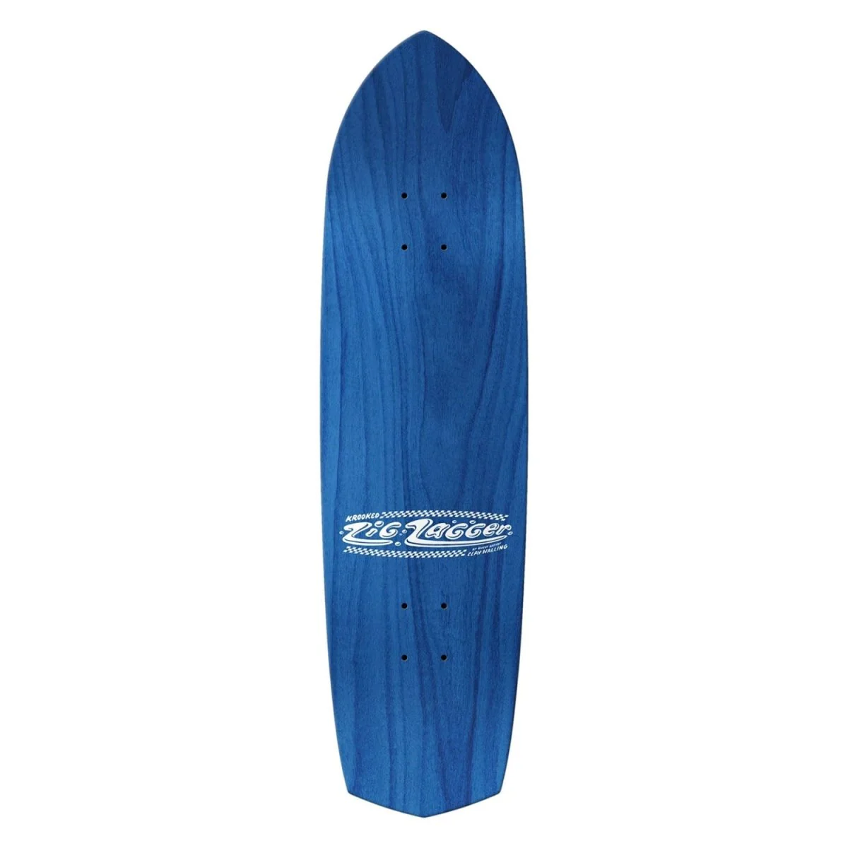 Krooked Zig Zagger DLX Guest Artist Skate Deck 8.62" - Image 2