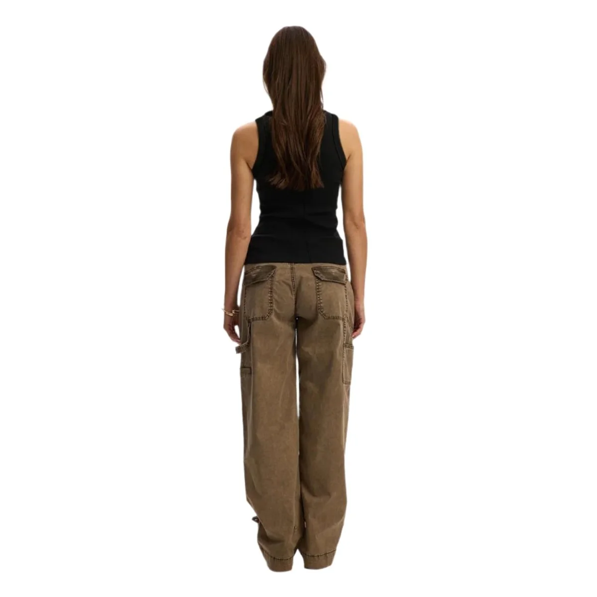 Kuwalla-Tee Women's Alex Rib Racer Black - Image 3