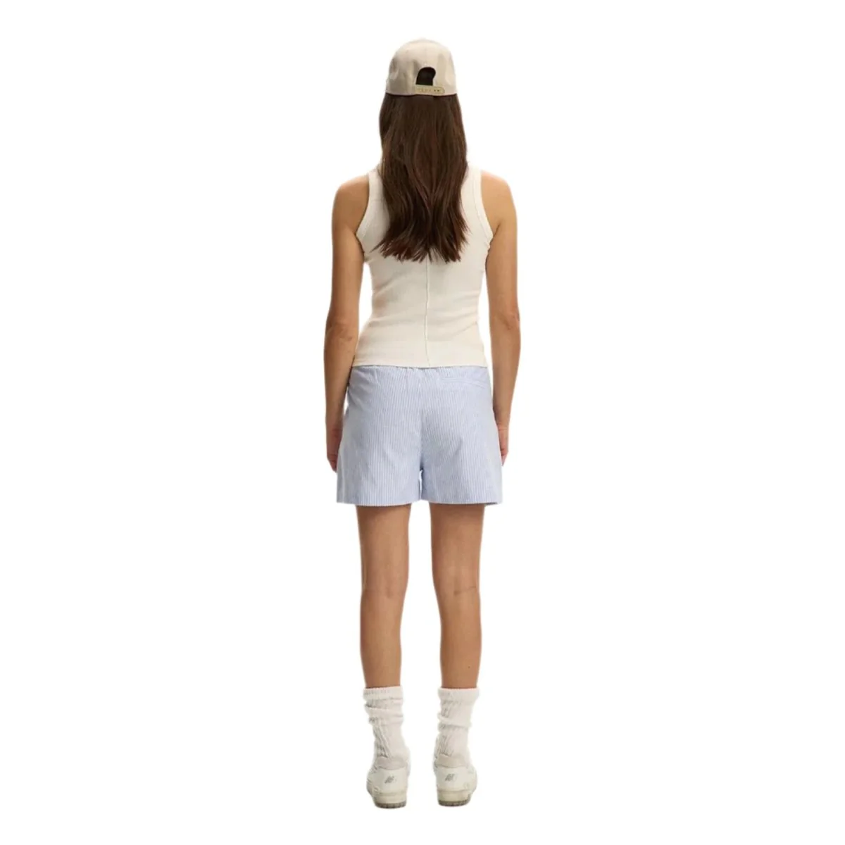 Kuwalla-Tee Women's Alex Rib Racer White - Image 4