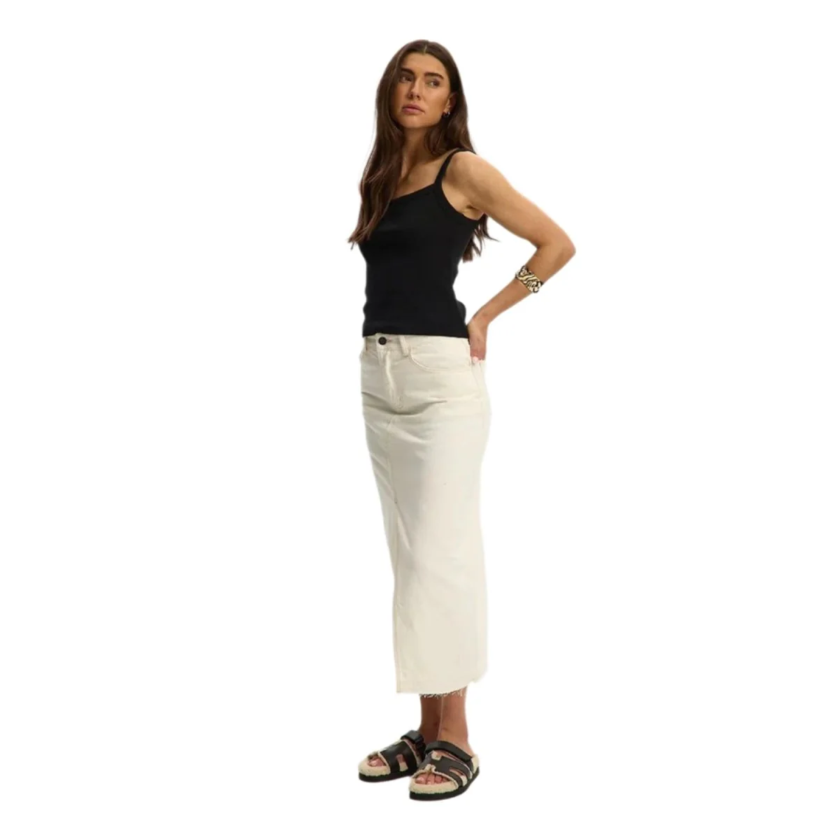 Kuwalla-Tee Women's Solene Sexyback Tank Black - Image 2