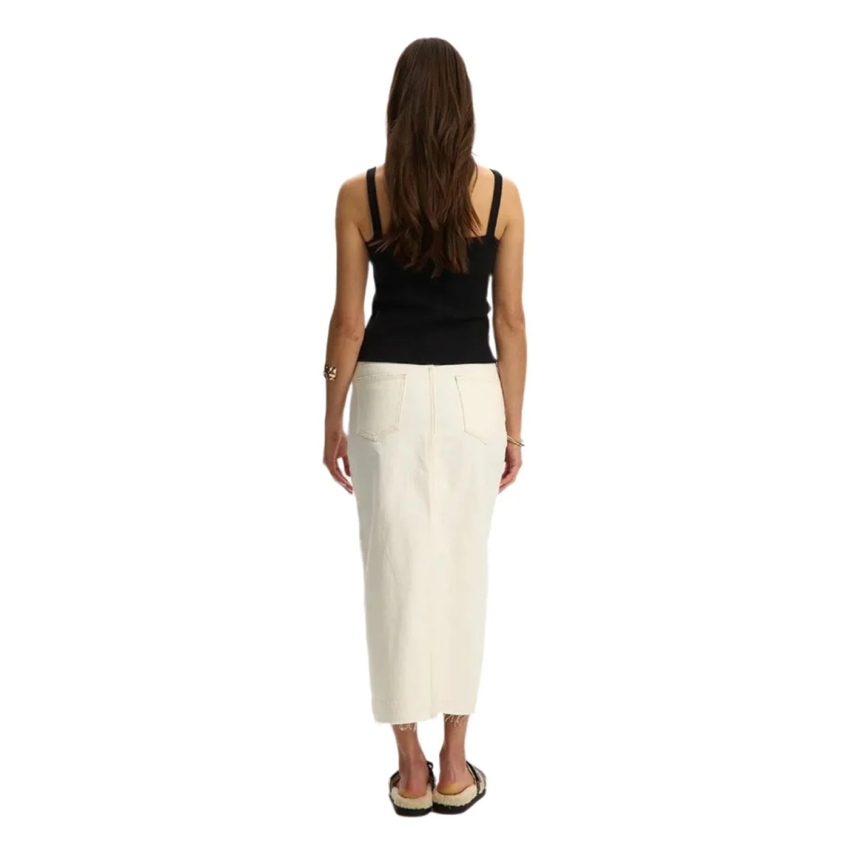 Kuwalla-Tee Women's Solene Sexyback Tank Black - Image 4