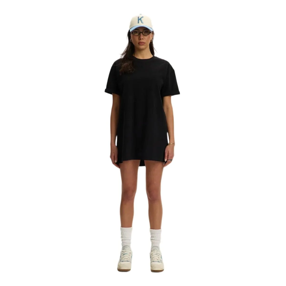 Kuwalla-Tee Women's Vicky T-Shirt Dress All Black - Image 2