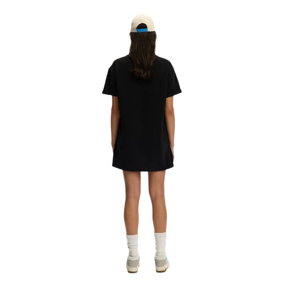 Kuwalla-Tee Women's Vicky T-Shirt Dress All Black - Image 4