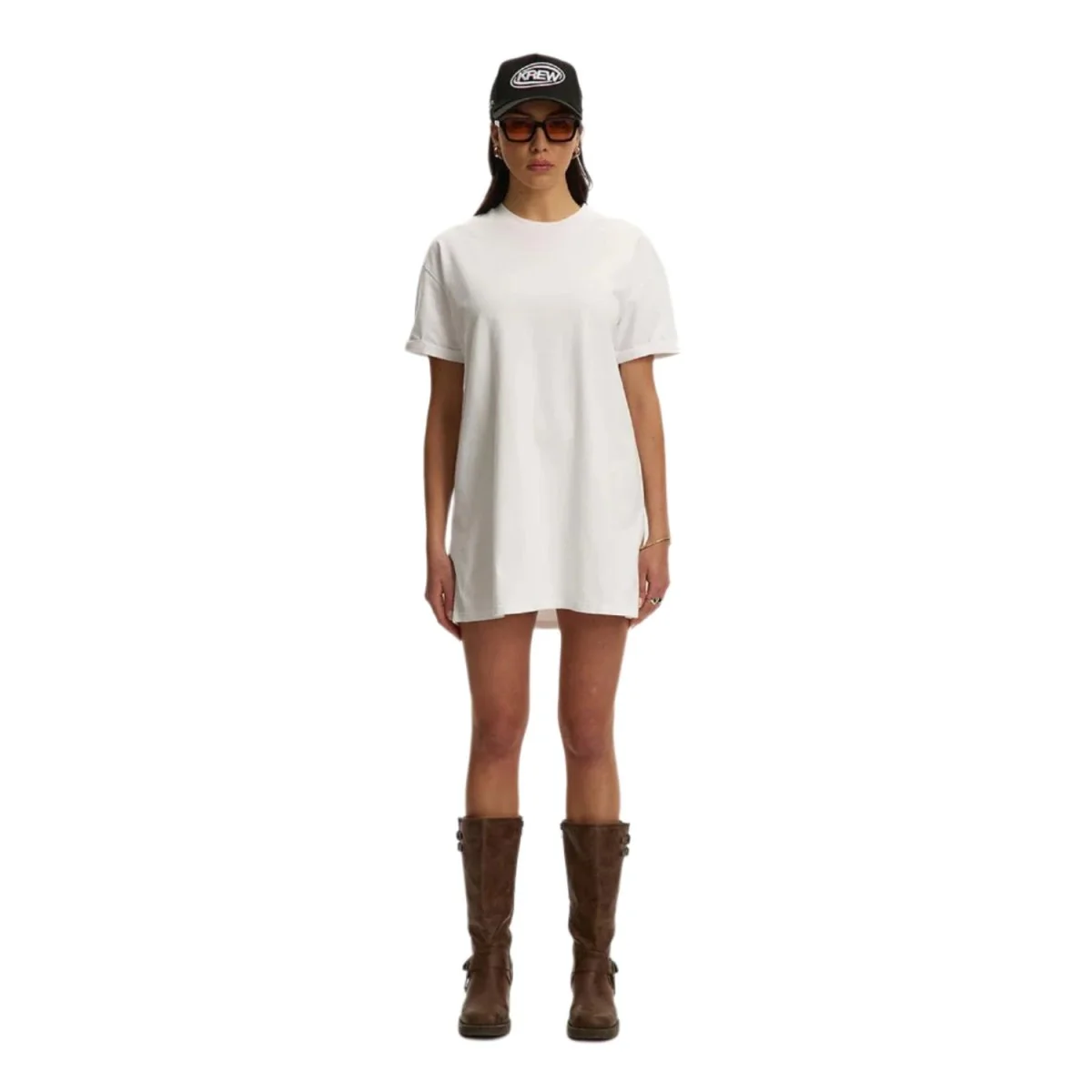Kuwalla-Tee Women's Vicky T-Shirt Dress White - Image 2