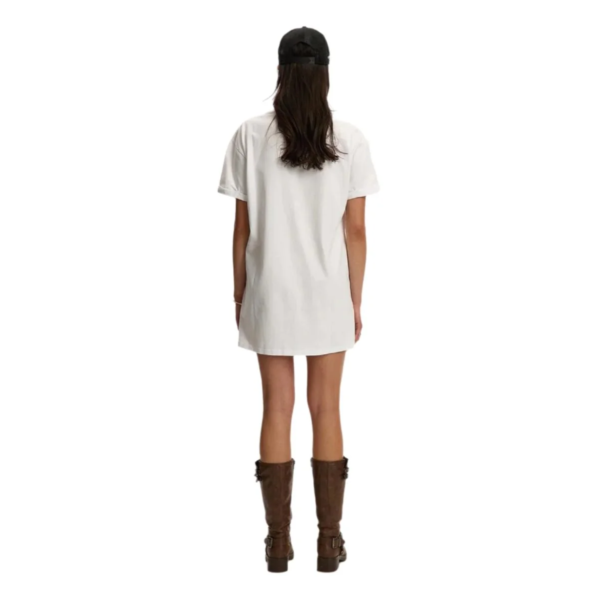 Kuwalla-Tee Women's Vicky T-Shirt Dress White - Image 4