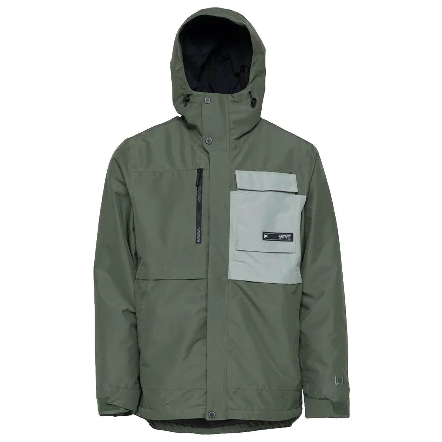 L1 Men's Rankin Jacket 2024 Thyme/Shadow - Image 3